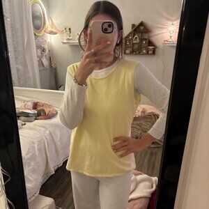 Yellow Sweater Vest Yellow Vest 97 A 5
